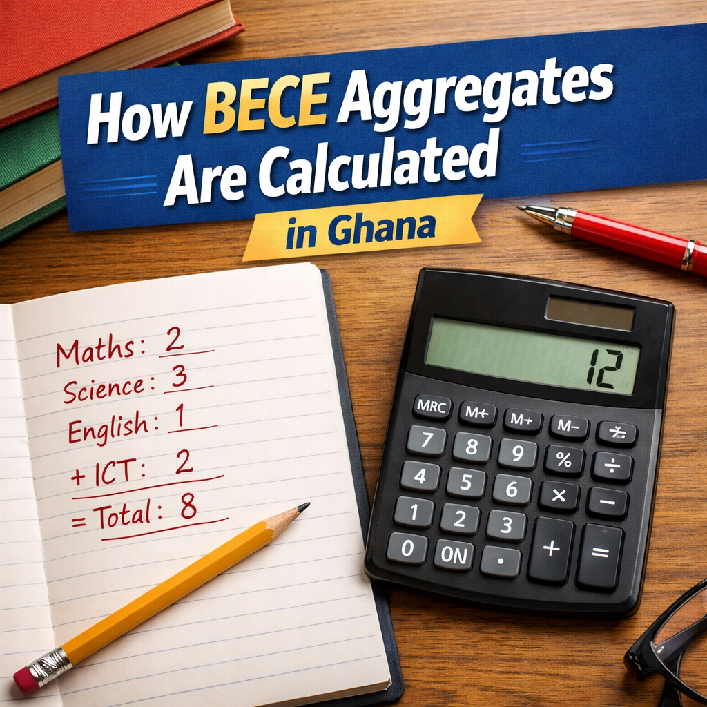 How BECE Aggregate Is Calculated in Ghana (Simple Guide for Students and Parents)